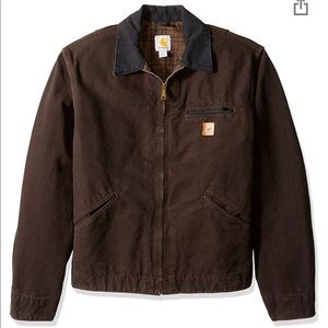 Carhartt Blanket Lined Sandstone Detroit Jacket